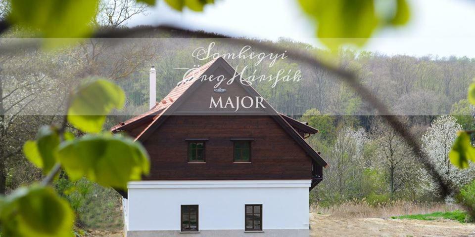 Somhegyi Oereg Harsfak Major Vendeghaz Bed & Breakfast Bakonybel Luaran gambar